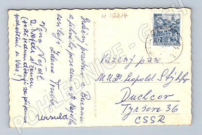 Pohlednice Thallern vinařství letecká zaslaná do ČSSR (M16214)