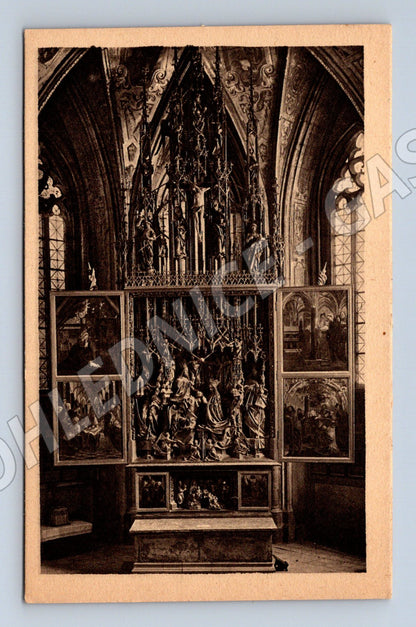 Pohlednice St Wolfgang am Abersee oltář Michael Pacher (M16217)