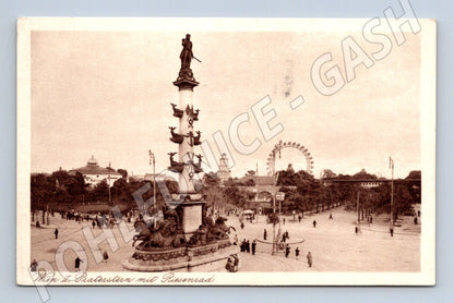 Pohlednice Vídeň Praterstern Riesenrad historická Rakousko (M16218)