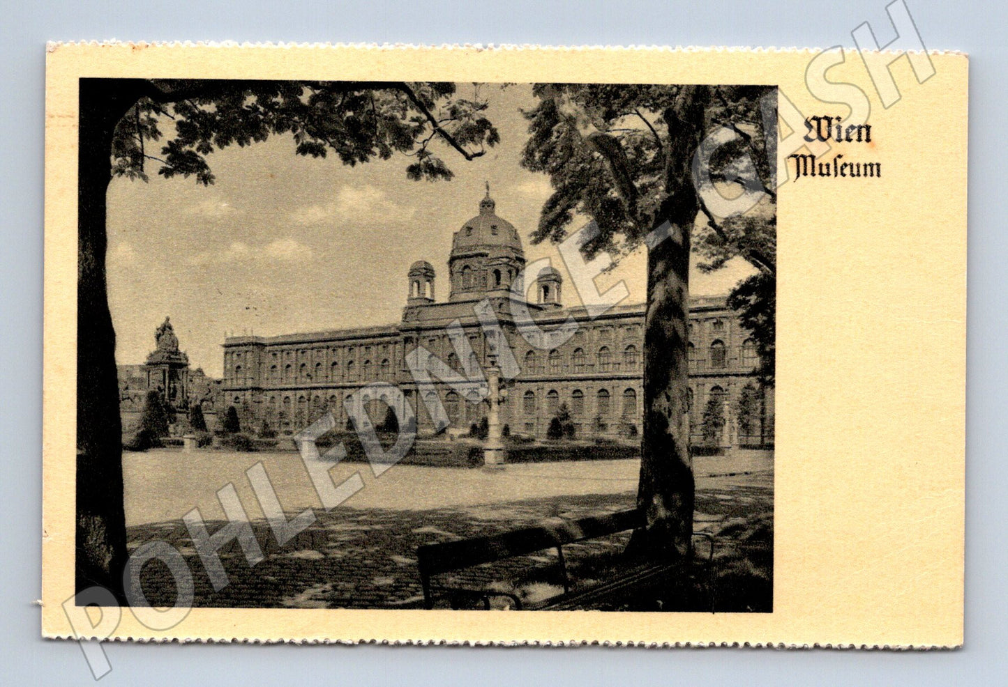 Pohlednice Wien Museum stará Vídeň Rakousko (M16220)