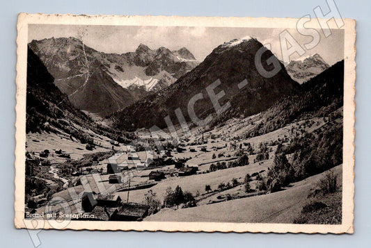 Pohlednice Brand Scesaplana Alpy Rakousko 1943 (M16222)