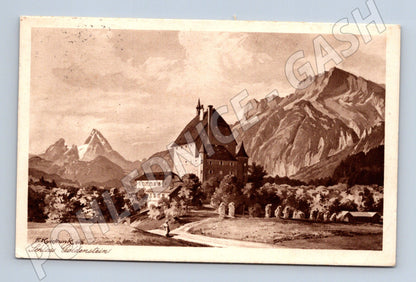 Pohlednice Schloss Goldenstein 1913 zaslaná (M16223)