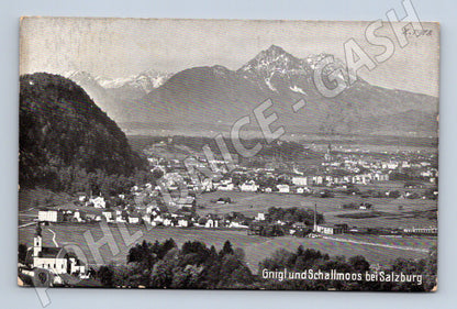 Pohlednice Gnigl Schallmoos bei Salzburg 1918 (M16225)