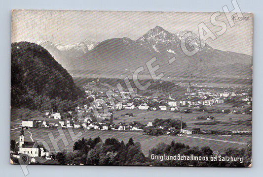 Pohlednice Gnigl Schallmoos bei Salzburg 1918 (M16225)