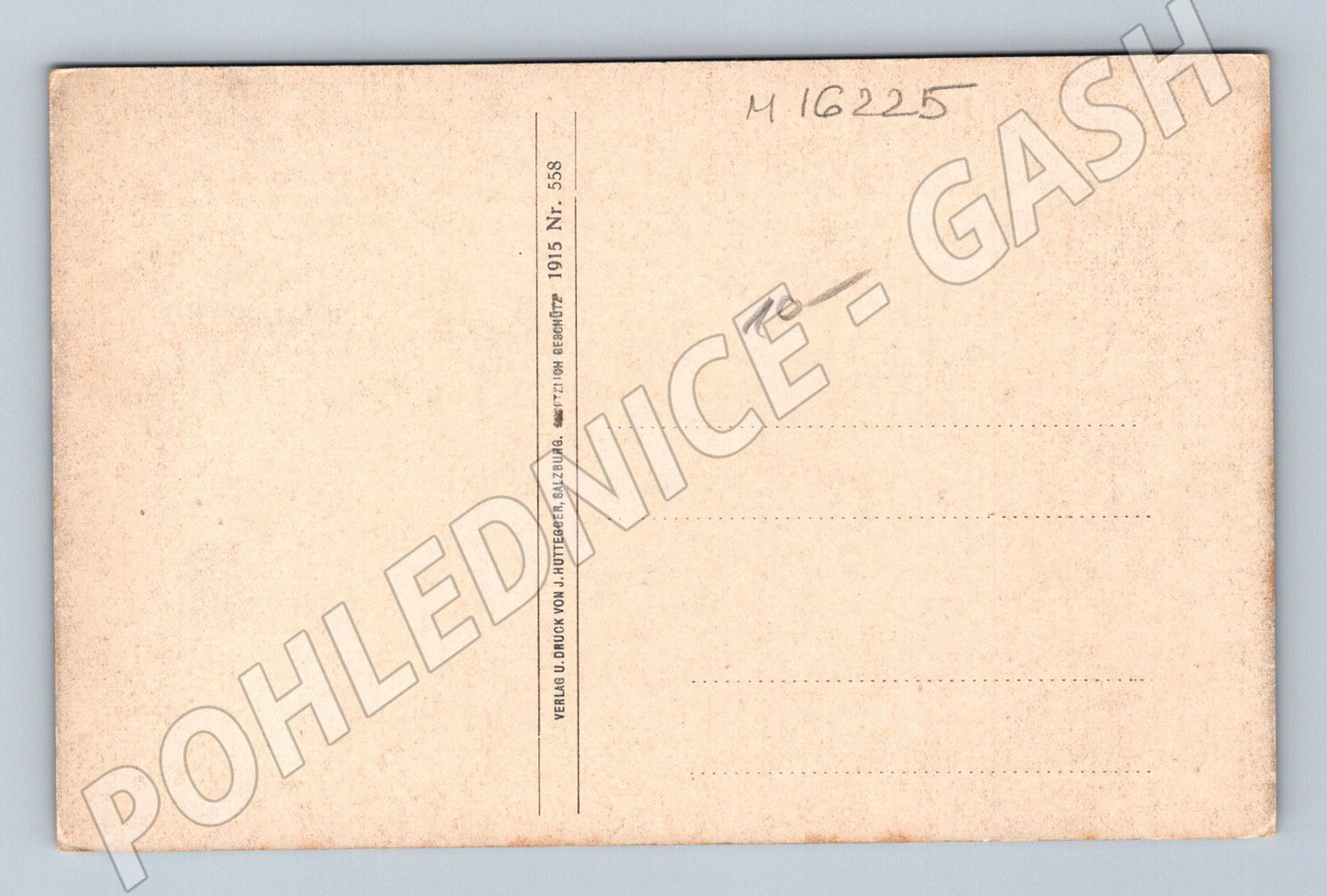 Pohlednice Gnigl Schallmoos bei Salzburg 1918 (M16225)