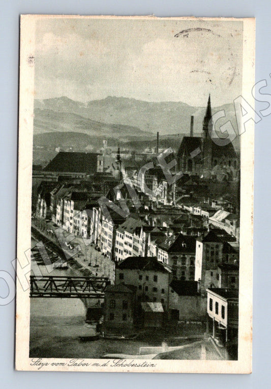 Pohlednice Steyr Rakousko historická 1928 (M16232)