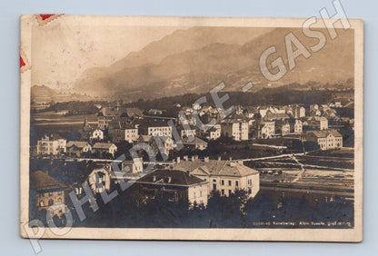 Pohlednice Villach Lind malý formát cca 1917 prošlá (M16239)