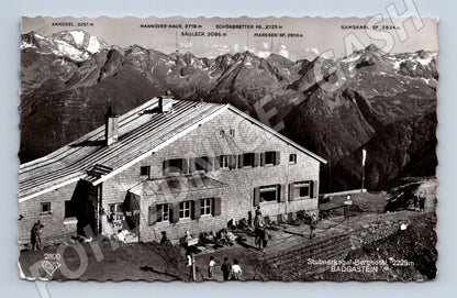 Pohlednice Stubnerkogel Berghotel Badgastein 2228 m (M16240)