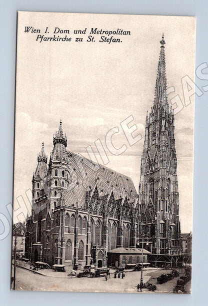 Pohlednice Vídeň Stephansdom Dóm sv Štěpána (M16247)