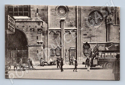 Pohlednice Vídeň Stephansdom západní fasáda historická (M16249)