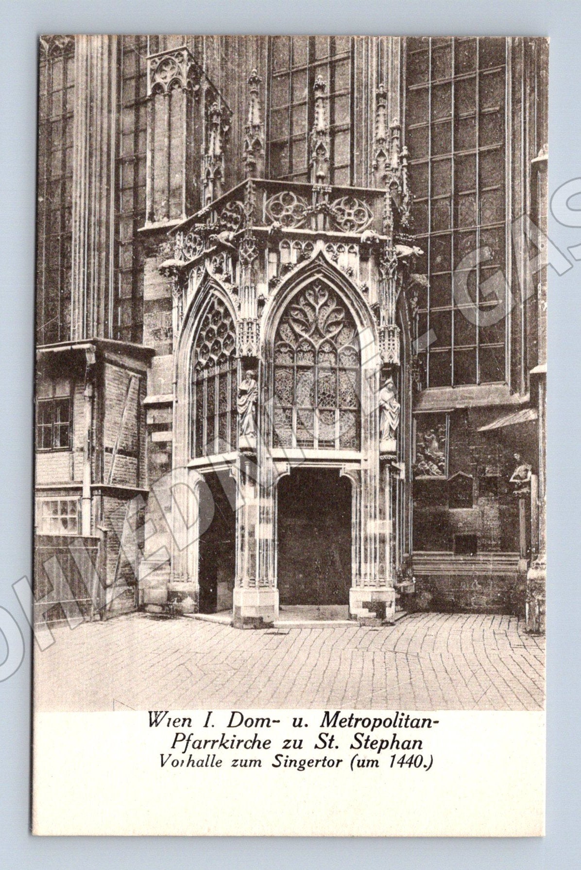 Pohlednice Vídeň Stephansdom Singertor cca 1920 Rakousko (M16253)