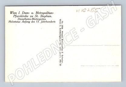 Pohlednice Vídeň Stephansdom Dienstboten Muttergottes 15 stol(M16255)