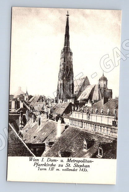 Pohlednice Vídeň Stephansdom cca 1921 25 Rakou (M16258)