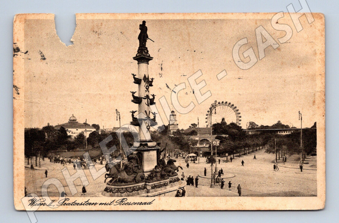 Pohlednice Vídeň Praterstern Riesenrad 1930 (M16267)