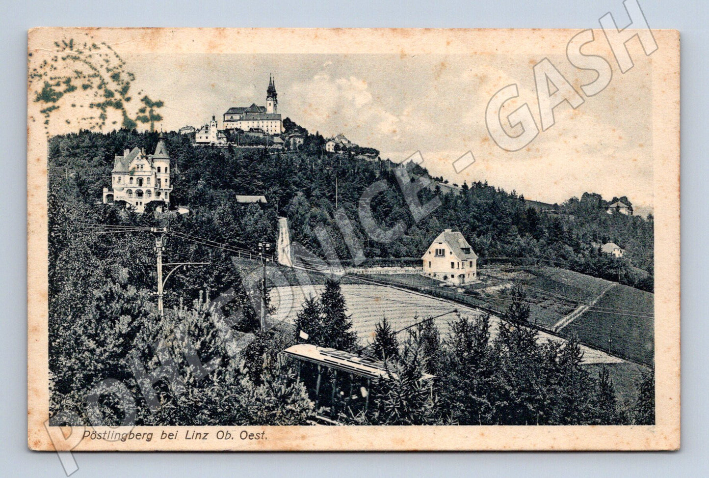 Pohlednice Pöstlingberg Linz 1916 Rakousko Uhersko (M16268)