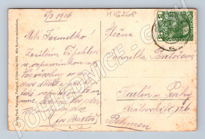 Pohlednice Pöstlingberg Linz 1916 Rakousko Uhersko (M16268)