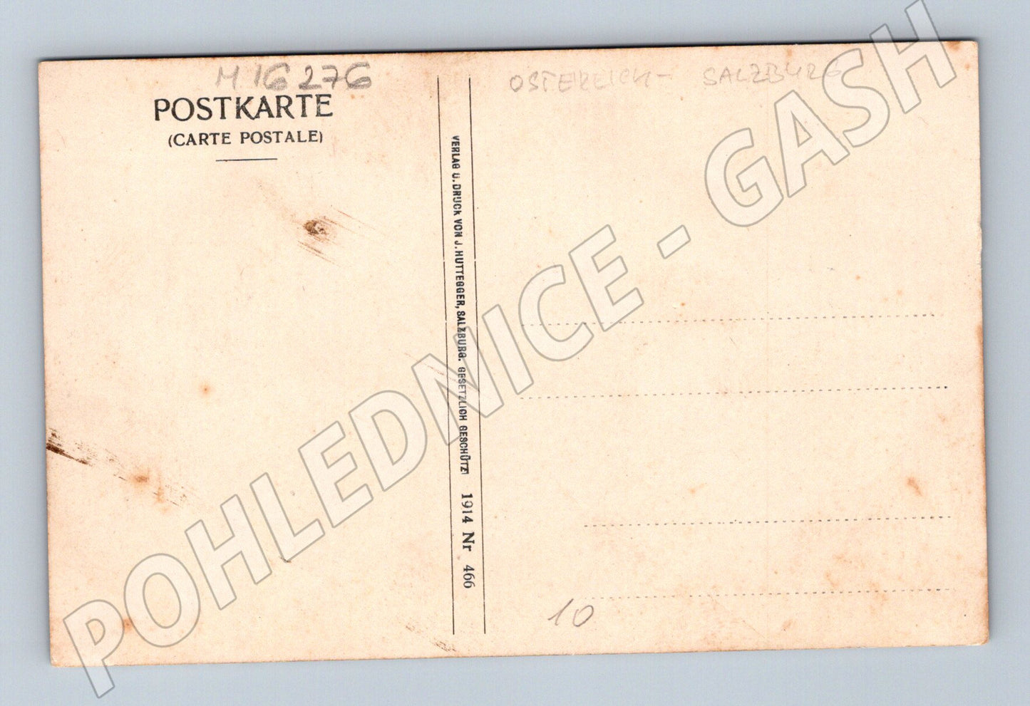 Pohlednice Festung Hohensalzburg Salzburg Rakousko (M16276)