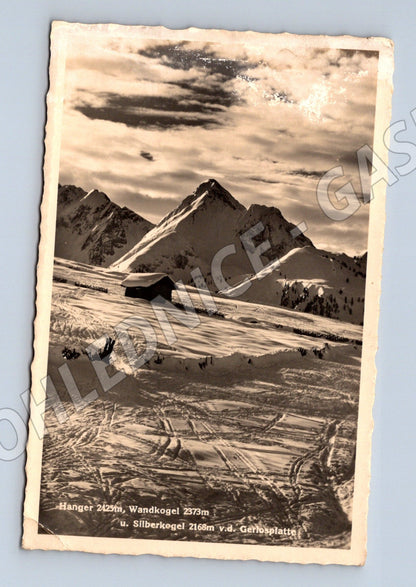 Pohlednice Rakousko Wandkogel Silberkogel Gletscherplatte čb (M16277)