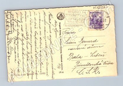 Pohlednice Rakousko Wandkogel Silberkogel Gletscherplatte čb (M16277)