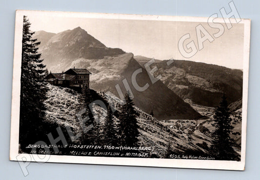 Pohlednice Berggasthaus Hofstetten Vorarlberg historická (M16290)