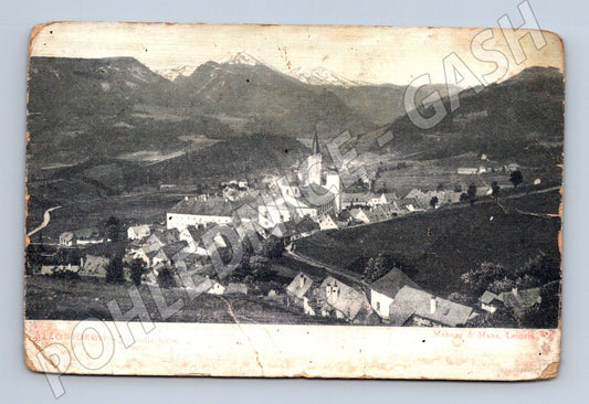 Pohlednice Mariazell Štýrsko stará razítko známka (M16301)