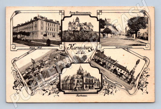 Pohlednice Korneuburg Dolní Rakousko cca 1900 stará (M16310)