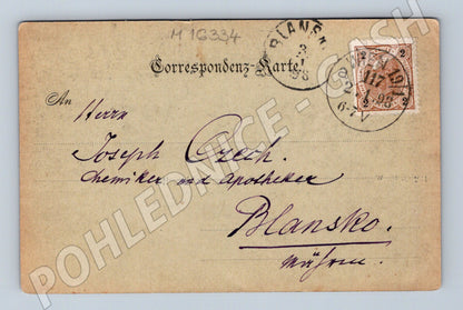 Pohlednice Schönbrunn zámek Gloriette Vídeň 1898 (M16334)