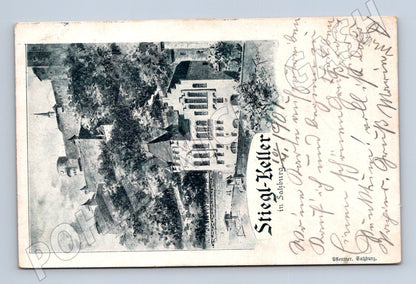 Pohlednice Siegl Keller Salzburg stará použitá (M16337)