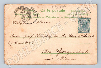 Pohlednice Wien Rathaus kolorovaná Rakousko poštovně prošlá (M16338)