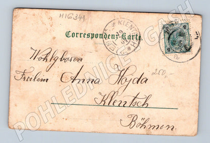 Pohlednice Vídeň Prater Wurstlprater 1898 historická (M16341)