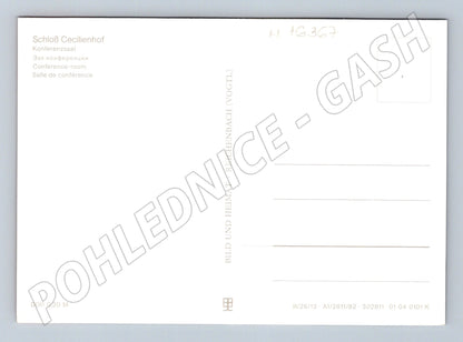 Pohlednice Cecilienhof konferenční sál NDR (M16367)