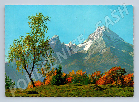 Pohlednice Watzmann Německo barevná podzim (M16371)