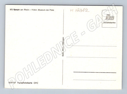 Pohlednice Speyer am Rhein Historické muzeum der Pfalz Německo(M16382)
