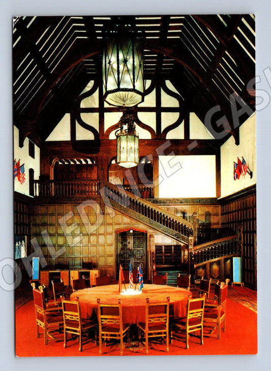 Pohlednice Postupim zámek Cecilienhof konferenční sál (M16385)