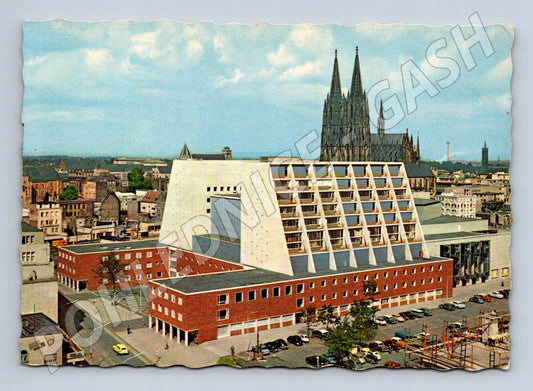 Pohlednice Kolín nad Rýnem Opernhaus a Katedrála Německo (M16387)