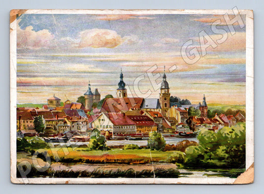 Pohlednice Kitzingen am Main historická Německo (M16392)