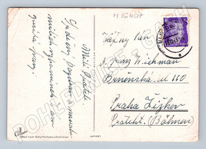 Pohlednice Německo alpská krajina historická 1943 (M16407)