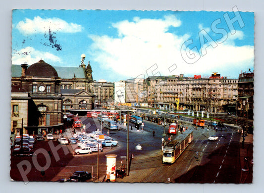 Pohlednice Frankfurt nad Mohanem  tramvaje 1960s (M16409)