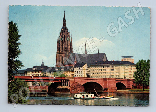 Pohlednice Frankfurt nad Mohanem historická 1968 (M16415)