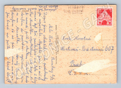 Pohlednice Würzburg Kapelle stará Německo (M16417)