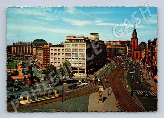 Pohlednice Frankfurt nad Mohanem 1962 historická tramvaj ČSSR (M16423)