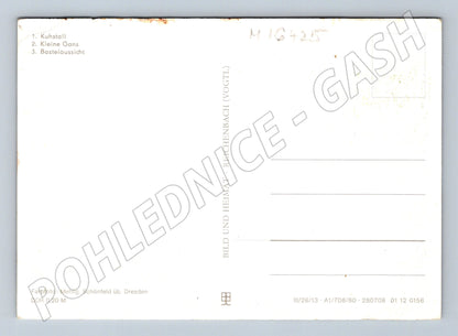 Pohlednice Sächsische Schweiz Saské Švýcarsko DDR  (M16425)