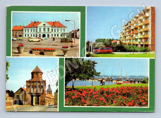 Pohlednice Ribnitz Damgarten NDR 1983 více pohledů razítko DDR(M16426)