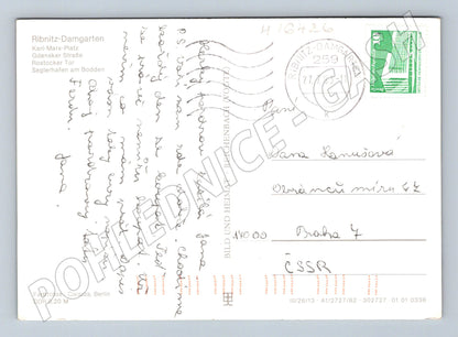 Pohlednice Ribnitz Damgarten NDR 1983 více pohledů razítko DDR(M16426)