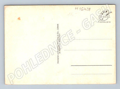 Pohlednice Amberg Bavorsko městské brány víceobrázková Německo(M16431)