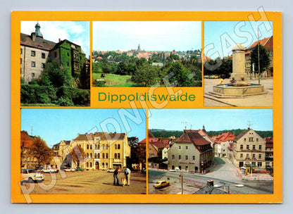 Pohlednice Dippoldiswalde Německo NDR více záběrů (M16432)