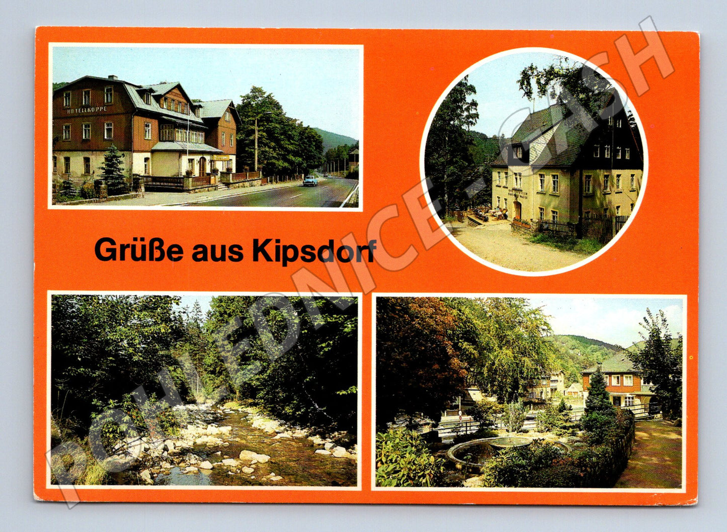 Pohlednice Grüße aus Kipsdorf Německo NDR více záběrů (M16433)