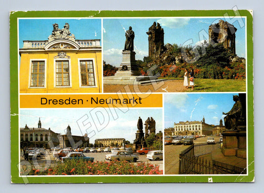 Pohlednice Dresden Neumarkt historická NDR (M16435)