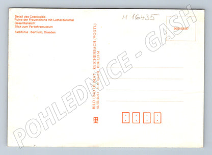 Pohlednice Dresden Neumarkt historická NDR (M16435)