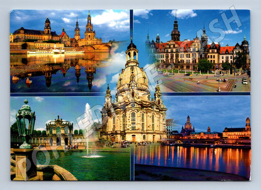 Pohlednice Drážďany Dresden Německo historické památky (M16436)